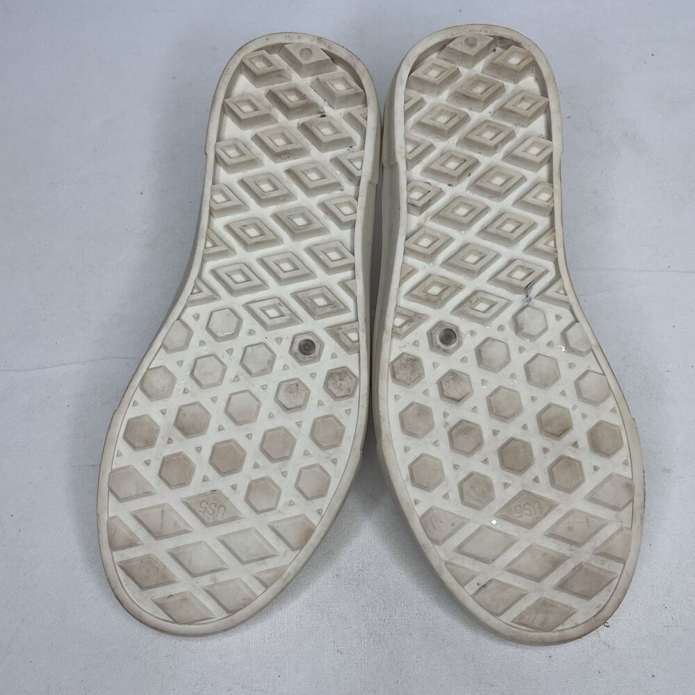 Vans Slip-On Trek White Rubber Square Cutout Casual Shoes Womens Size 6 - Picture 10 of 10